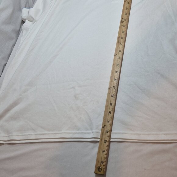 Roundtree Yorke Heritage Collection Polo Shirt White short Sleeve Size XXL (32) - Picture 10 of 11